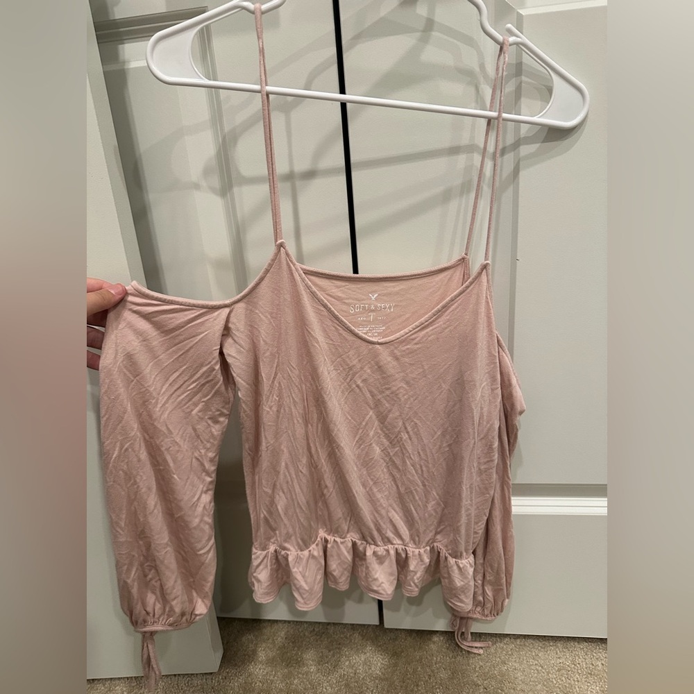 American Eagle Outfitters Blush Pink Camisole